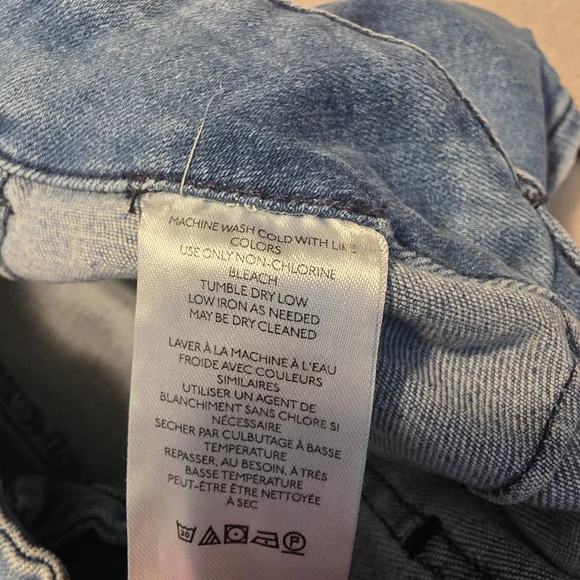 Maeve by Anthropologie The Colette Denim Shorts High Rise Blue Size 31 - Picture 5 of 6